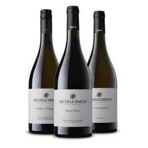 Confezione 3 bottiglie Pinot Nero, Müller Thurgau e Gewürztraminer – Simoni 